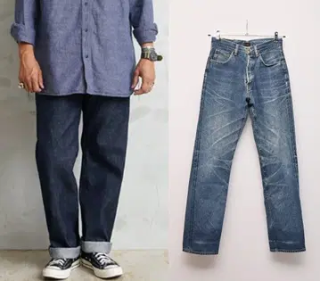 Lee LM6321 ARCHIVES COWBOY 101 데님 팬츠