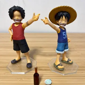 [ POP ] 원피스 루피 에이스 피규어 세트