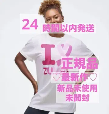 정품 9/18 출시 최신작 미사용 새상품 미개봉 ZUMBA 티셔츠 화이트