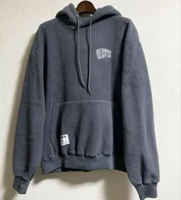 BILLIONAIRE BOYS CLUB 로고 자수 보아 플리스 후드티