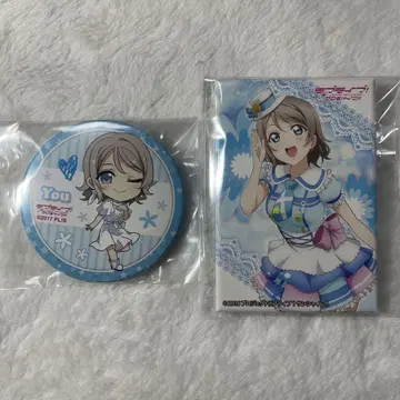 러브 라이브 선샤인 Aqours 와타나베 요 캔뱃지