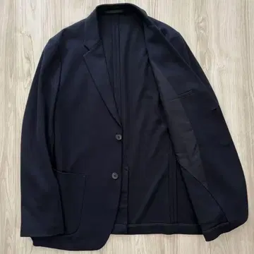 [ 새상품급 ] UNIQLO 컴포트 2B 자켓 L 네이비 스트레치
