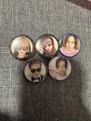 리얼피스 캔뱃지 5개 세트