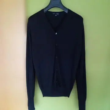 John smedley 블랙 울 가디건
