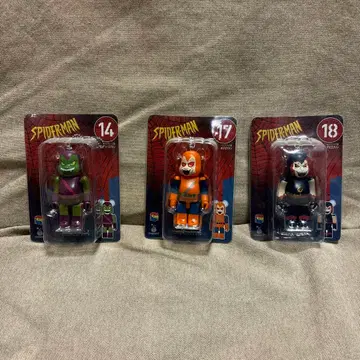 BEARBRICK 스파이더맨 시리즈 3 세트 (낱개 판매 가능)