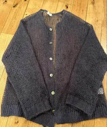 uru 모헤어 가디건