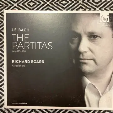 J.S. Bach The Partitas 리차드 에거