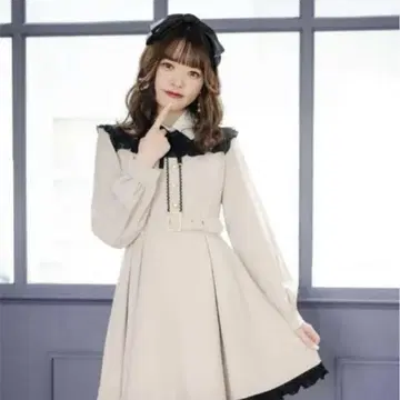 ROJITA 데콜테 레이스 절개 원피스 로지타