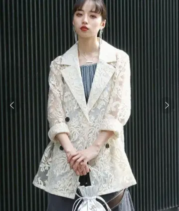 HARE 빈티지 레이스 자켓
