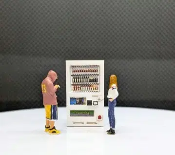 피규어 & 자판기 디오라마 (1/64)