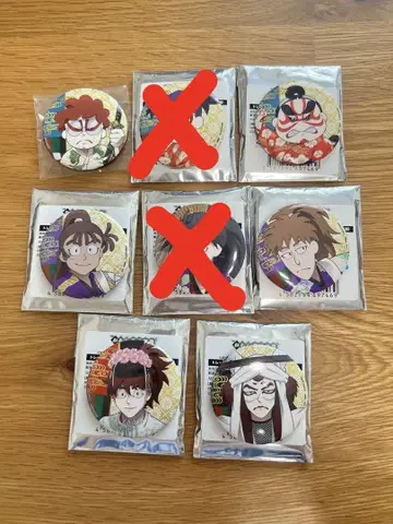 닌타마 란타로 극락탕 카부쿠 닌술학원 메인 비주얼 캔뱃지