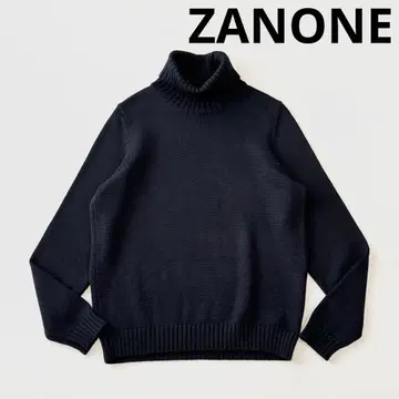 ZANONE 자노네 미들 게이지 터틀넥 울 니트 스웨터