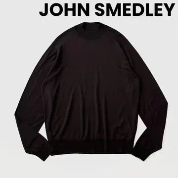 JOHN SMEDLEY 존스메들리 모크넥 울 니트