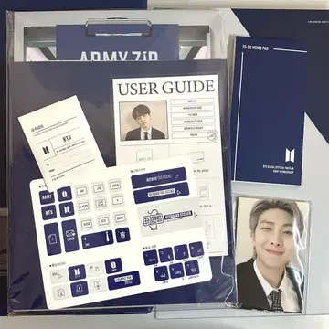 BTS ARMY MEMBERSHIP KIT ARMY ZIP 8기