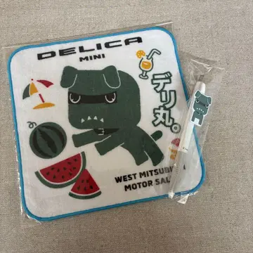 DELICA MINI 미니 타월 볼펜 세트