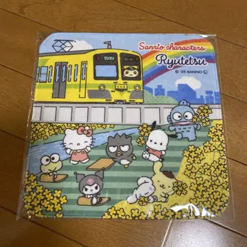 류테츠 산리오 타월 손수건 미개봉 새상품