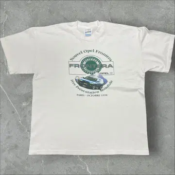 90s OPEL 프로모 셔츠 올드카 자동차 굿 레귤러