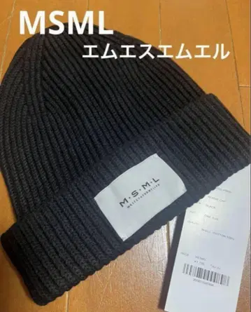 새상품 MSML 니트 캡 BEANIE CAP
