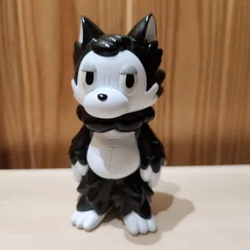 오오카미군 소프트 비닐 흑백 컬러