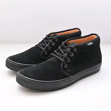 [ 26.5cm ] VANS 반스 스웨이드 가죽 처커 스니커즈 블랙