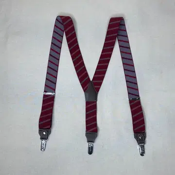 TAKEO KIKUCHI 다케오 키쿠치 서스펜더 레지멘탈 스트라이프