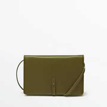 massimo dutti 올리브 그린 접이식 클러치백