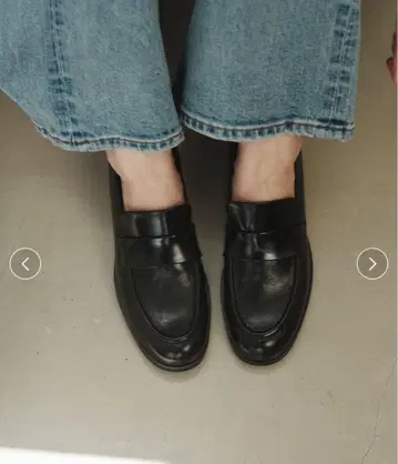 블랙 로퍼 M 사이즈