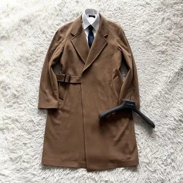 [ 24 모델 ] TAGLIATORE 캐시미어 울 카멜 롱 코트 50