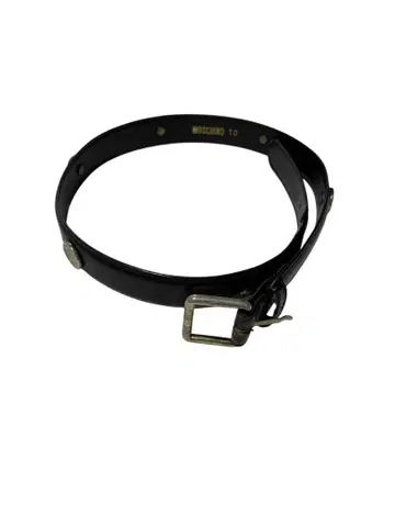 MOSCHINO 블랙 벨트 70