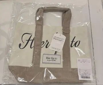 herlipto 토트 루미네 HLT 미니 토트 아이보리