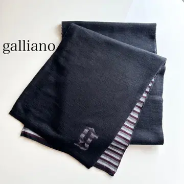 galliano 가리아노 더블 페이스 머플러
