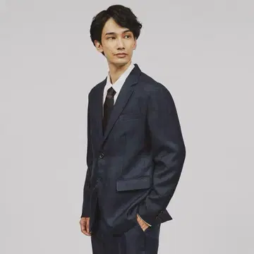 [ 택 포함 새상품 ] TAKEO KIKUCHI 워셔블 수트 M 네이비