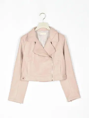 Anmille 라이더 자켓 핑크