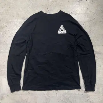 PALACE 블랙 로고 긴팔 셔츠 M