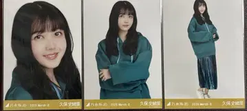 노기자카46 쿠보 시오리 빅 후드티 브로마이드 3종 컴프