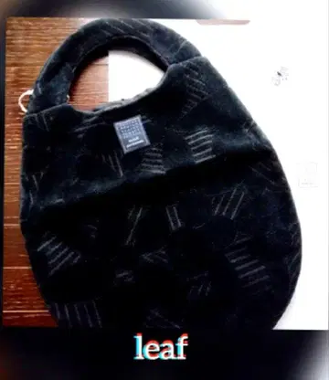 레어 미사용 미나 페르호넨 leaf 에그백 블랙