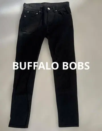새상품급 BUFFALO BOBS 청바지 블랙 사이즈 1-2