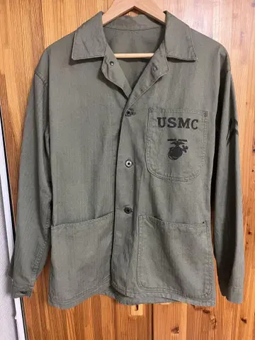 40s 미군 실물 대전 USMC P41 헤링본 자켓 상태 양호
