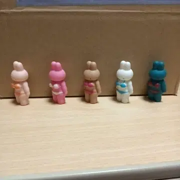 VAG 가챠 컴플라이언스 토끼 5체 세트