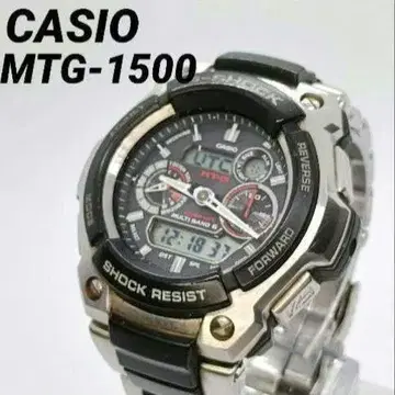 인기 모델 ] G-SHOCK MTG-1500-1AJF MT-G 전파 솔라