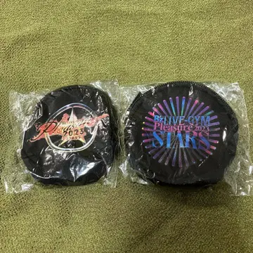 B'z 2023 STARS 가챠 라운드 파우치 2종