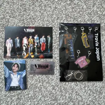 TravisJapan VIIsual 완전 생산 한정판 키링 & 백참