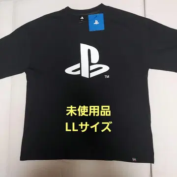 PlayStation XL 사이즈 블랙 빅 로고 티셔츠