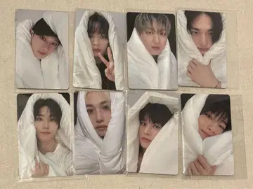 스키즈 이불 트레이딩 카드 8종