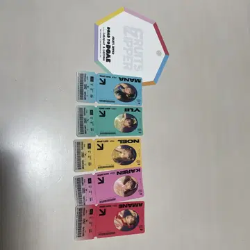 FRUITS ZIPPER 라조나 씰