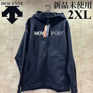 새상품 데상트 후드티 맨투맨 속기모 MOVESPORT 자켓