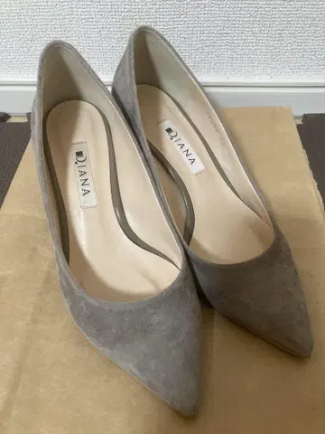 DIANA 다이애나 그레이 스웨이드 하이힐 22cm