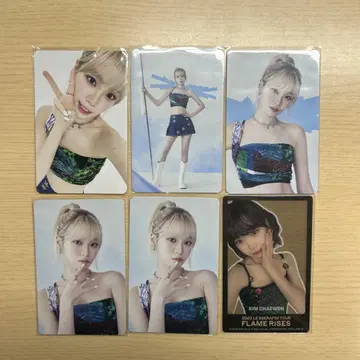 채원 트레이딩 카드 FEARNADA JAPAN 르세라핌