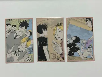 하이큐 메모리얼 카드 컬렉션 네코마 쿠로오 테츠로 코즈메 켄마