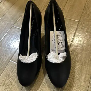 마리 클레르 블랙 하이힐 24.5cm